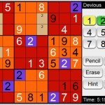 Sudoku on Web, Devious Level, Fire Skin